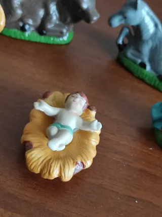 Natività (5pz) in ceramica