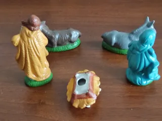 Natività (5pz) in ceramica