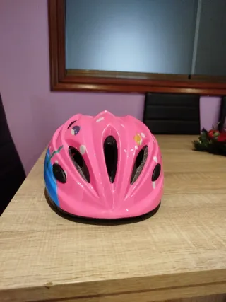 Casco infantil niña bici/patines SMART