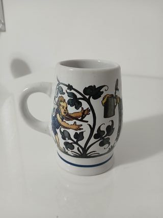 Boccale Birra Monaco Tedesco Ceramica