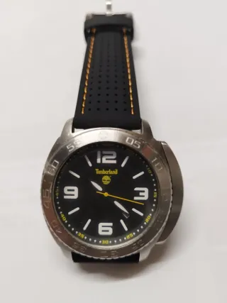 Reloj Timberland Negro y Plateado