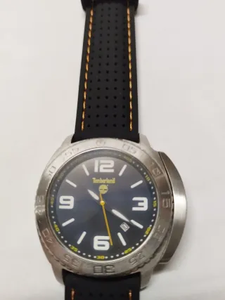 Reloj Timberland Negro y Plateado