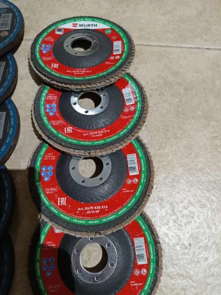 Discos de mil hojas y debaste