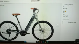 Bicicleta Eléctrica Cannondale Bosch Motor central