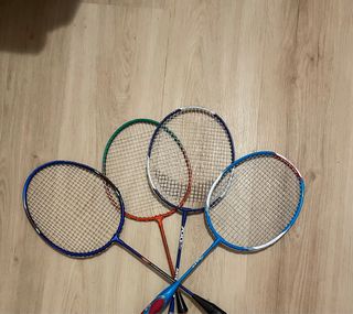 Lote Raquetas Bádminton