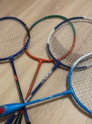 Lote Raquetas Bádminton