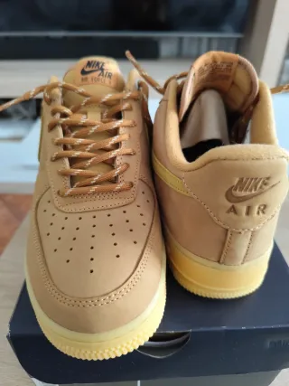 Nike Air Force 1 Marrones y Amarillas