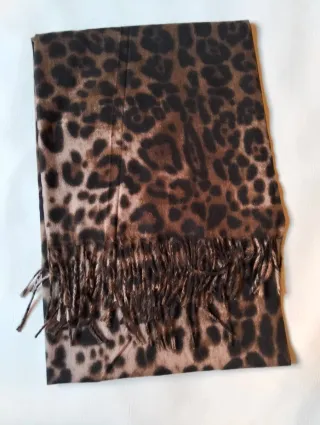 Pashmina estampado animal print