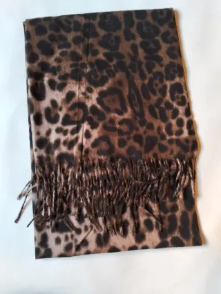 Pashmina estampado animal print
