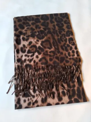 Pashmina estampado animal print