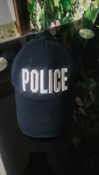 Gorra Police Azul