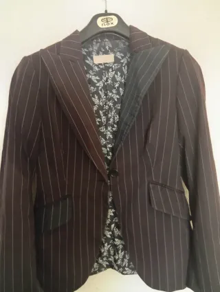 Chaqueta Massimo Dutti Rayas Mujer