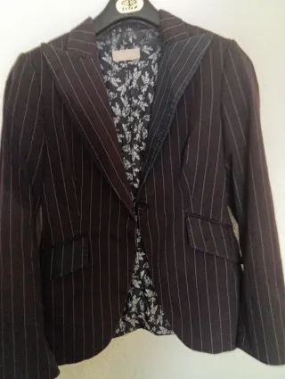 Chaqueta Massimo Dutti Rayas Mujer