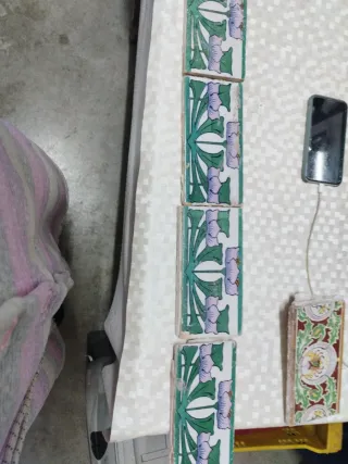 Azulejos antiguos florales
