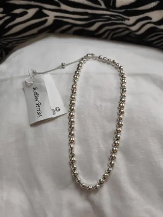 Collar Other Stories Bolas Plata
