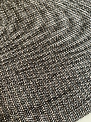 Tappeto da cucina grigio in tessuto