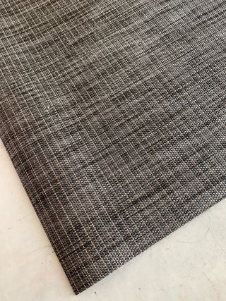 Tappeto da cucina grigio in tessuto