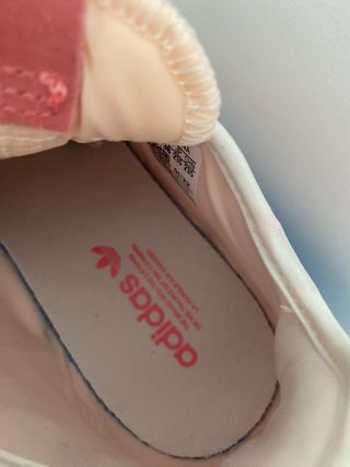 Zapatillas Adidas Talla 38 Blancas y Rosas