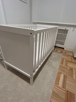 Cuna IKEA Sunvik Blanca