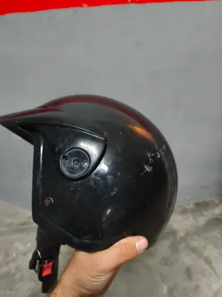 Casco Moto HX Safety Negro Talla M