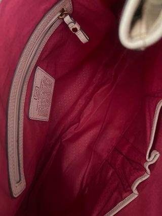 Bolso Tous grande marfil con estampado