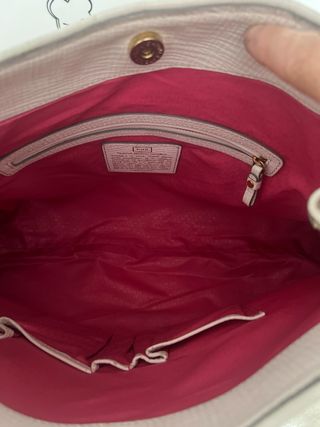 Bolso Tous grande marfil con estampado