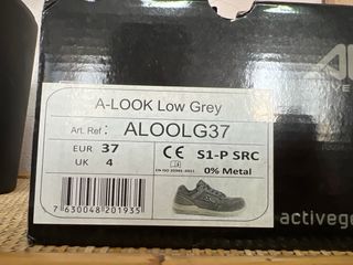 Zapato de trabajo Active Gear mujer metal free