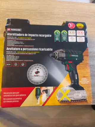 Atornillador de impacto Parkside PDSSA 20-LI A1