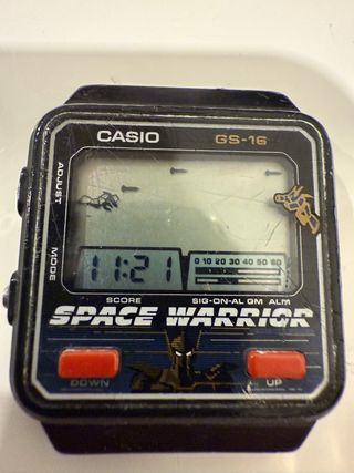 Casio Vintage Space Warrior GS-16