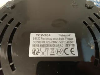 Olla Vapor Techwood TCV-364 Acero Inox