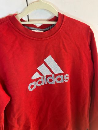Sudadera Adidas Roja