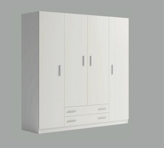 Armario 4 Puertas Blanco