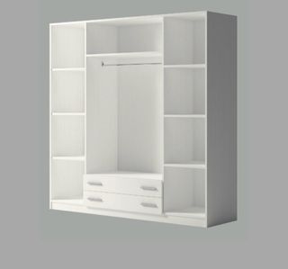 Armario 4 Puertas Blanco
