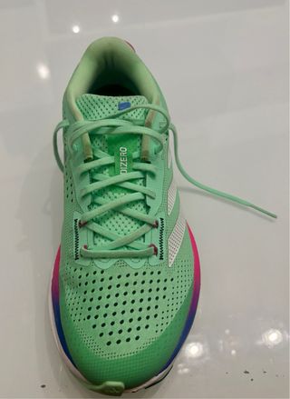 Zapatillas Adidas Adizero Running Verdes y Rosas