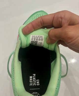 Zapatillas Adidas Adizero Running Verdes y Rosas