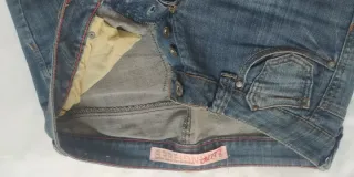 Pantalón vaquero mujer azul