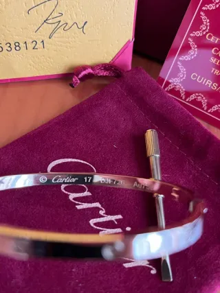 Puslera Cartier Love mujer