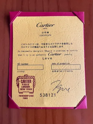 Puslera Cartier Love mujer