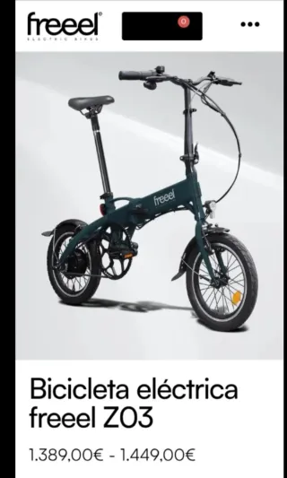 Bicicleta eléctrica Freel