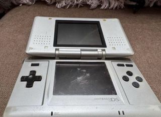 Nintendo DS Fat Gris + Cargador + Juego Funciona