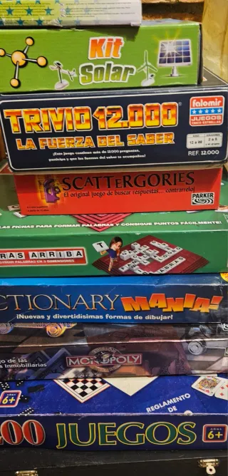 Lote Colección Juegos de Mesa (2003)