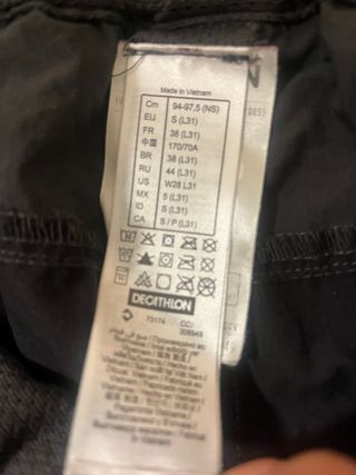 Pantalón senderismo mujer