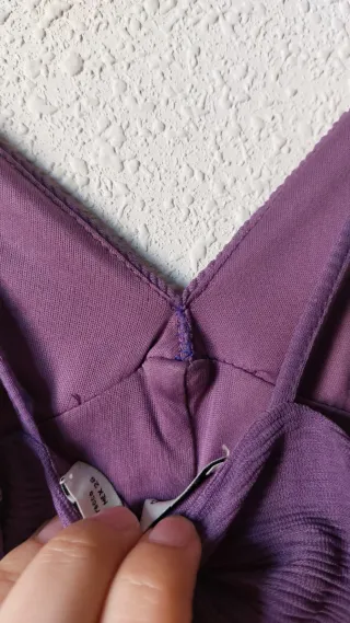 Top de tirantes morado