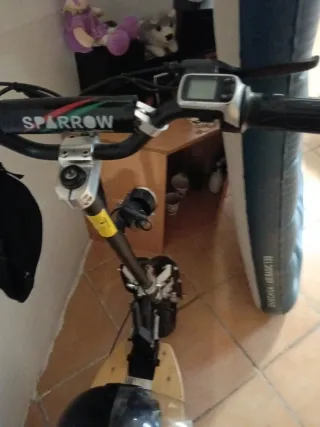 Patinete Sparrow con cargador