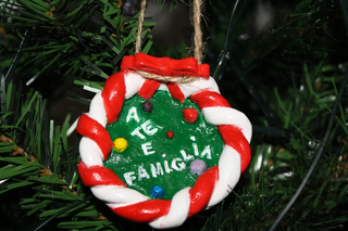 Decorazione Natalizia Handmade A te e famiglia