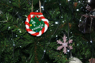 Decorazione Natalizia Handmade A te e famiglia