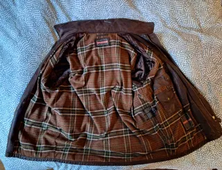 Abrigo de cuero Chevignon Marrón