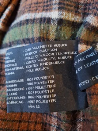 Abrigo de cuero Chevignon Marrón