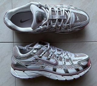Nike P-6000 Argento/Bianco Taglia 42.5