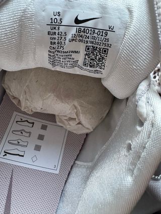 Nike P-6000 Argento/Bianco Taglia 42.5